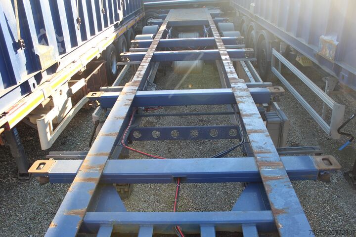 Swap body semitrailer Zorzi semirimorchi portacontainer fissi usati