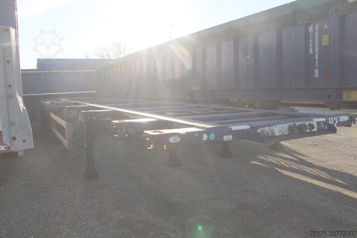 Swap body semitrailer Zorzi semirimorchi portacontainer fissi usati