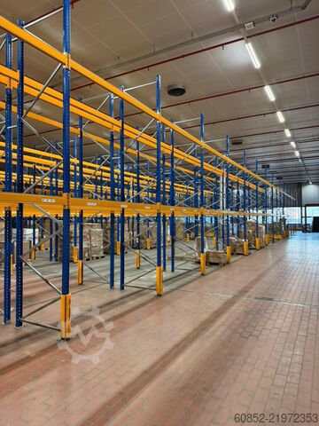 Regały paletowe o dużej wytrzymałości 14 lfm Jungheinrich MPB Palettenregale H: 500cm, Fachlast: 2100 kg