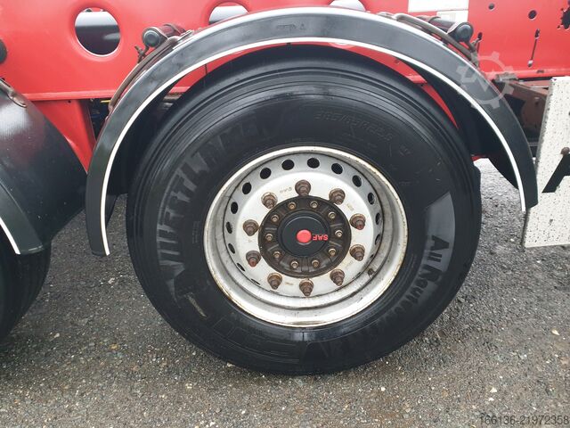 コンテナシャーシセミトレーラー FLIEGL SDS 380 Chemie 20ft 725mm Überhang
