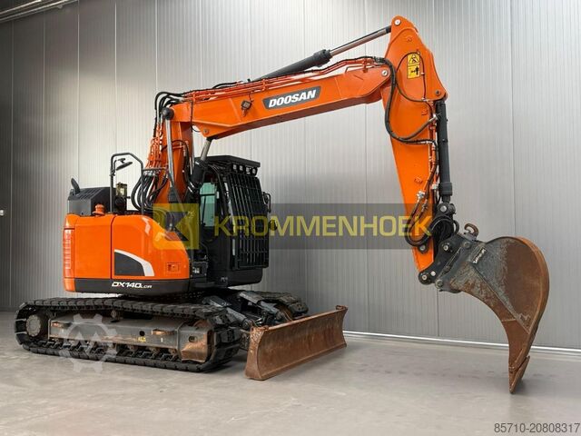 ερπυστριοφόρος εκσκαφέας Doosan DX 140 LCR-5 Oilquick
