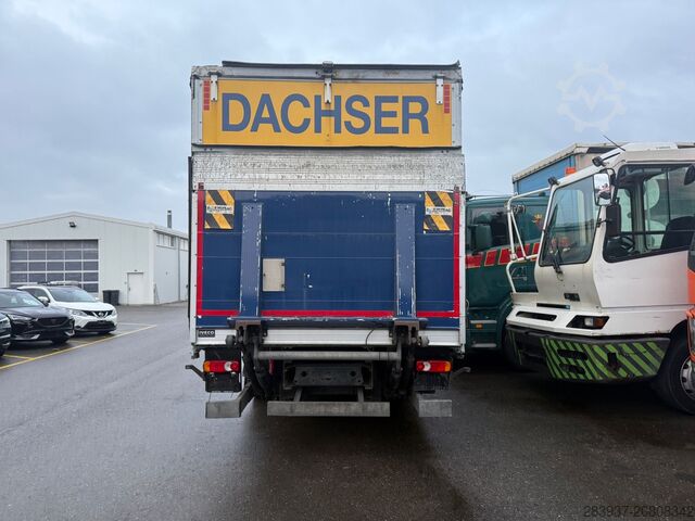 вантажівка з платформою і тентом IVECO ML 140 E 25 P