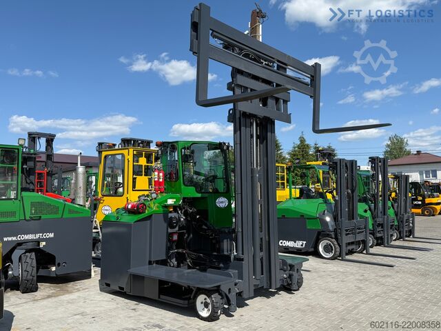 চার-দিক ফর্কলিফ্ট Combilift C5000E / TRIPLEX 8300MM WIDE POSITIONER
