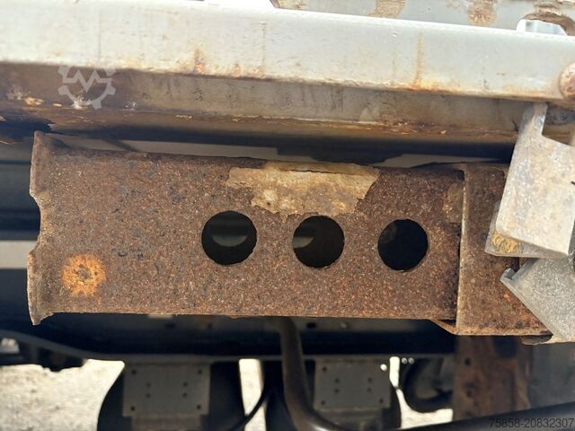 Piattaforma con cassone intercambiabile Krone Jumbo Plattform 7,82 mit Lochleiste