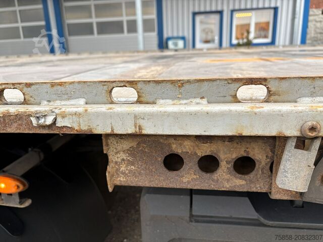 Wechselpritsche Plattform Krone Jumbo Plattform 7,82 mit Lochleiste