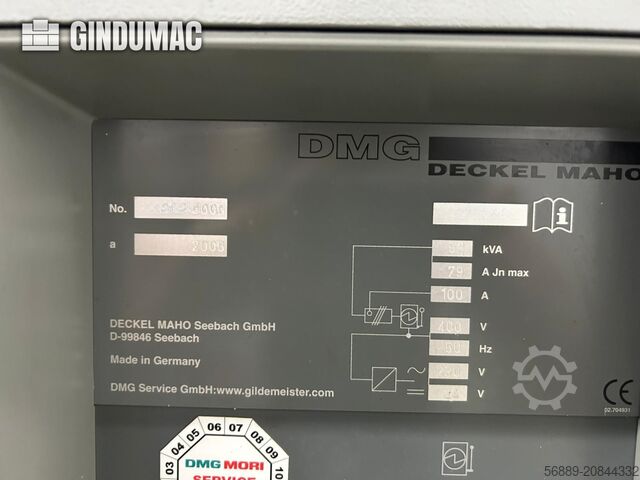 DMG DECKEL MAHO DMU 50 eVo linear DMG DECKEL MAHO DMU 50 eVo linear