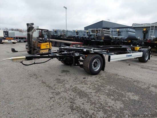 Remolque con chasis intercambiable KRONE AZW 18, MAXILAFETTE, VERSTELLDEICHSEL