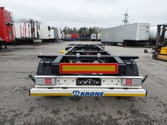 Remolque con chasis intercambiable KRONE AZW 18, MAXILAFETTE, VERSTELLDEICHSEL