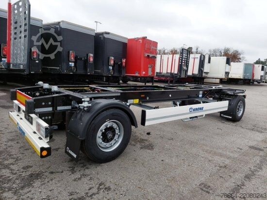 Remolque con chasis intercambiable KRONE AZW 18, MAXILAFETTE, VERSTELLDEICHSEL