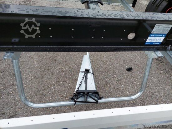 Remolque con chasis intercambiable KRONE AZW 18, MAXILAFETTE, VERSTELLDEICHSEL