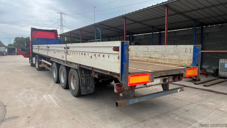 플랫폼 트레일러 Van Hool 3B0073 (ALU SIDEBORDS / DRUM BRAKES / FREINS TA...