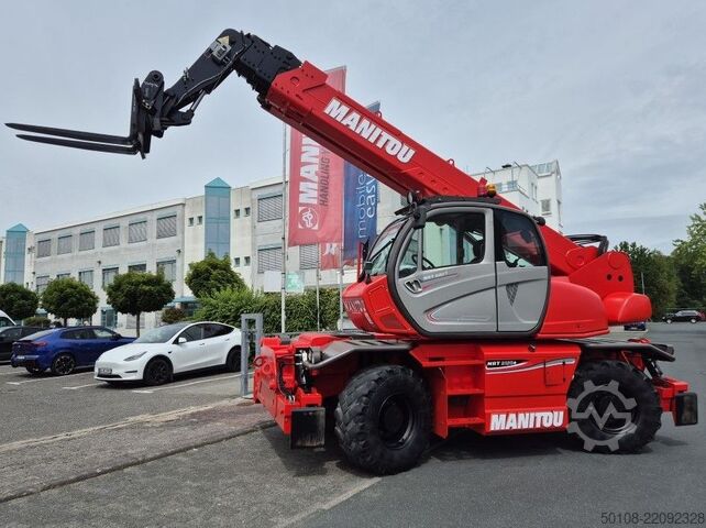 Dönebilen teleskopik forklift Manitou MRT 2150 Privilege Tüv S2