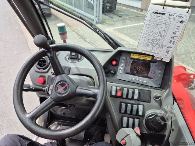 Dönebilen teleskopik forklift Manitou MRT 2150 Privilege Tüv S2