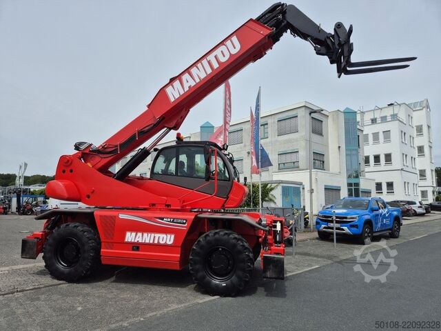 Dönebilen teleskopik forklift Manitou MRT 2150 Privilege Tüv S2