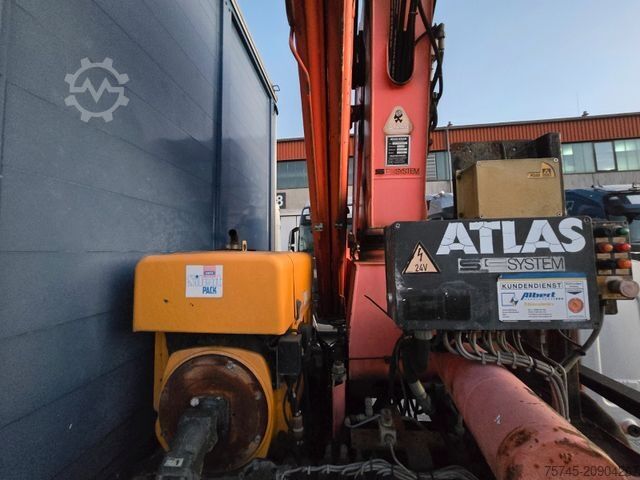 Remolque con chasis intercambiable  GLEICH PR.+PL. * ATLAS AK 190.1 * 16.3M KRAN *