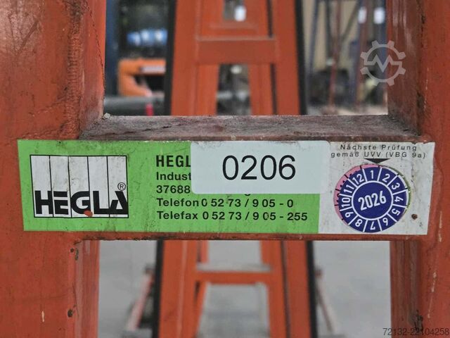Glastransportvogn Hegla 
