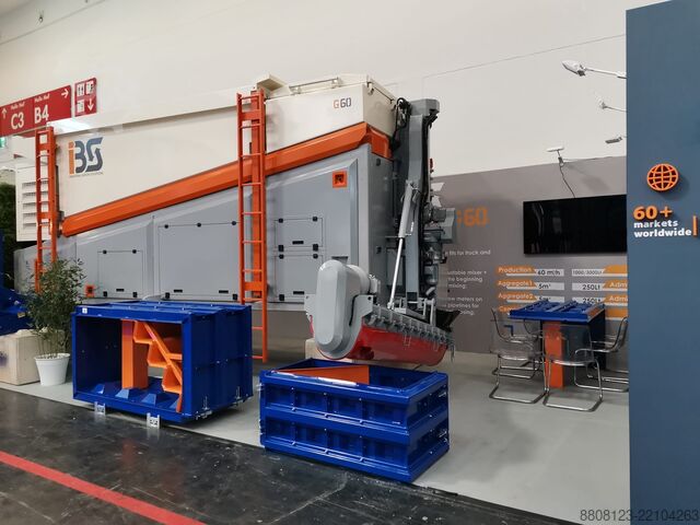 Mobil betonblanderanlæg IBS IBS G60 – Mobile Mixing Machine