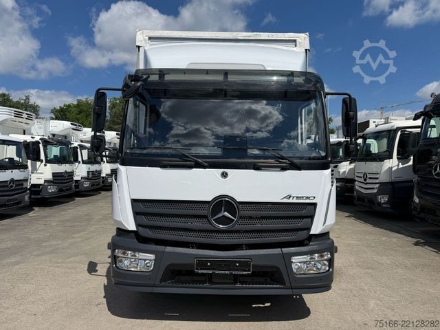 Camião plataforma com lona MERCEDES-BENZ ATEGO 1527 L Pritsche/Plane 7,40 m*AHK+SCHIEBE