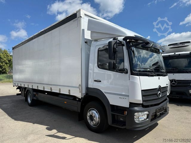 Camião plataforma com lona MERCEDES-BENZ ATEGO 1527 L Pritsche/Plane 7,40 m*AHK+SCHIEBE