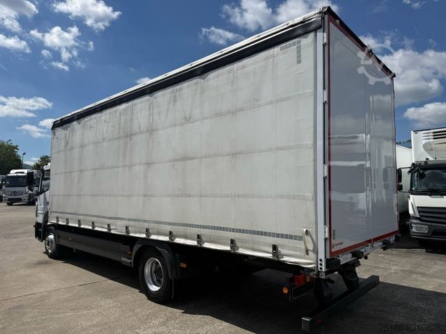 Camião plataforma com lona MERCEDES-BENZ ATEGO 1527 L Pritsche/Plane 7,40 m*AHK+SCHIEBE