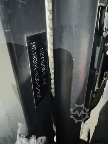 Ηλεκτρικό περονοφόρο 3 τροχούς Linde E 16 C-02 Kabine Duplex