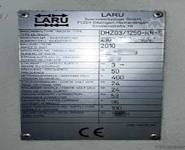 Лінія обертання приводного вала Lang-Laru/EMAG DHZ03-1250-RR-S/VTC 250