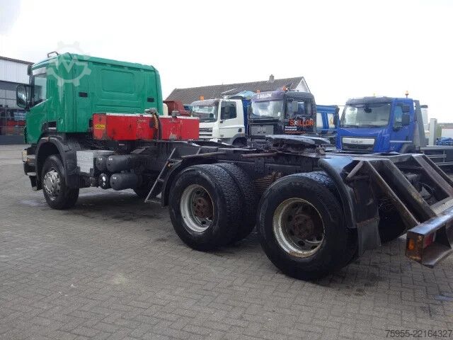Βαρύ φορτίο Scania P420 6x4 steelsprings