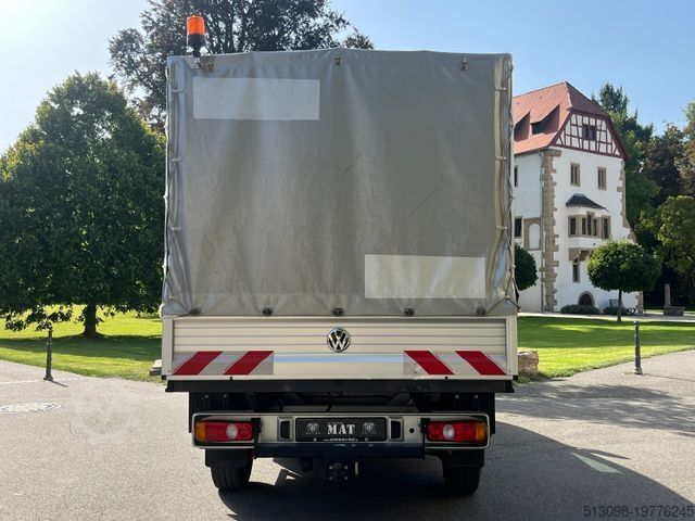 Furgão cortina de lona VOLKSWAGEN T6 PRITSCHE+PLANE DoKa AUTOMATIK KAMERA STANDHZG