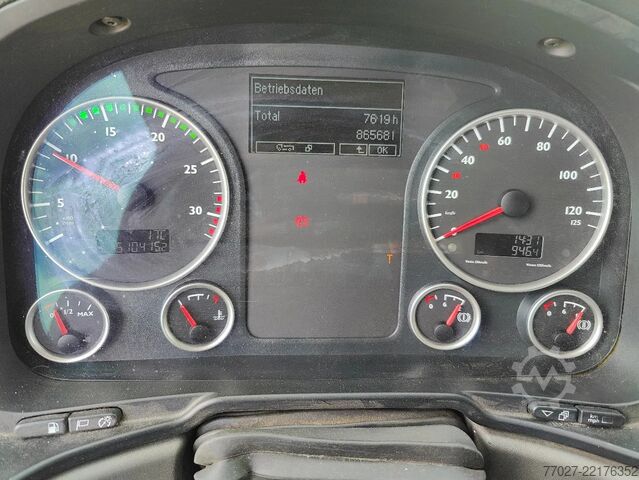 ड्राइवर की टैक्सी के साथ चेसिस MAN TGL 12.250 Chassis cabine Euro6