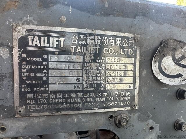 Carretilla elevadora Tailift FD40 heftruck - Nieuw