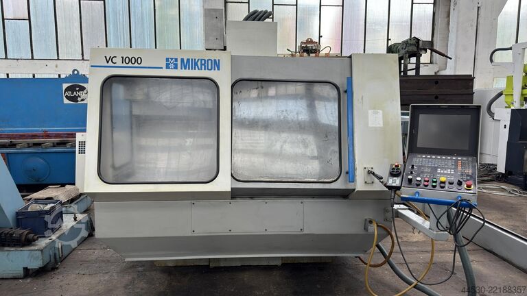 ศูนย์เครื่องจักรกลแนวตั้ง MIKRON VC1000