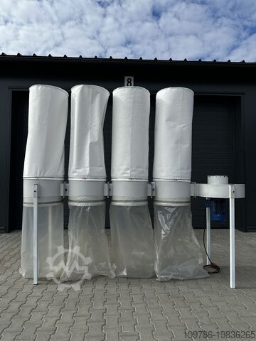 4-bag sawdust extractor ALFA RIMINI ALFA RIMINI 4,0 kW