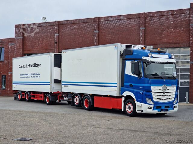 النقل المبرد / المجمد Mercedes-Benz Actros 2553 6x2 - Thermoking frigo - Loadlift +...