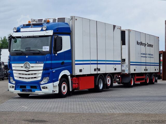 النقل المبرد / المجمد Mercedes-Benz Actros 2553 6x2 - Thermoking frigo - Loadlift +...