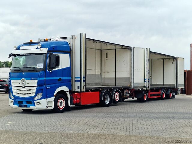النقل المبرد / المجمد Mercedes-Benz Actros 2553 6x2 - Thermoking frigo - Loadlift +...