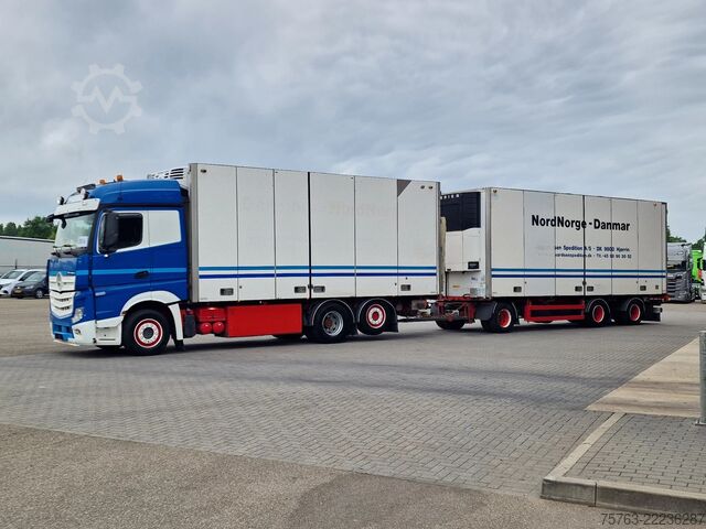 النقل المبرد / المجمد Mercedes-Benz Actros 2553 6x2 - Thermoking frigo - Loadlift +...