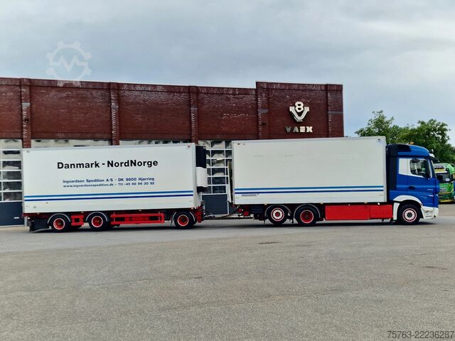 النقل المبرد / المجمد Mercedes-Benz Actros 2553 6x2 - Thermoking frigo - Loadlift +...