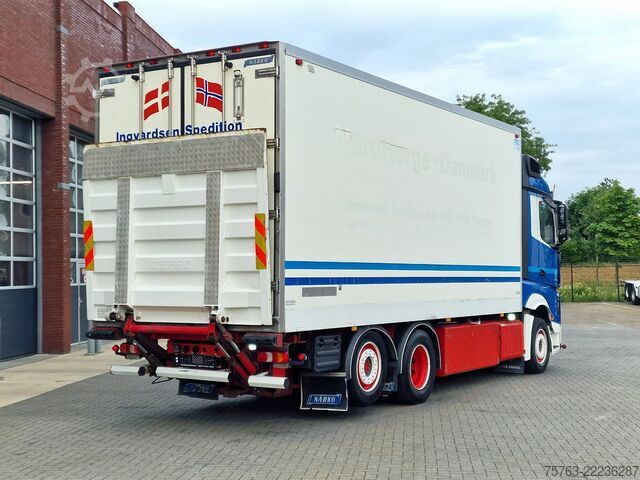 Vận chuyển lạnh/đông lạnh Mercedes-Benz Actros 2553 6x2 - Thermoking frigo - Loadlift +...