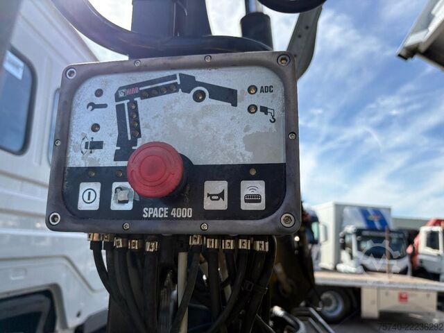 Volquete con grúa Mercedes-Benz Axor + HIAB 088 ES -3 HIDUO + TIPPER + EURO 4
