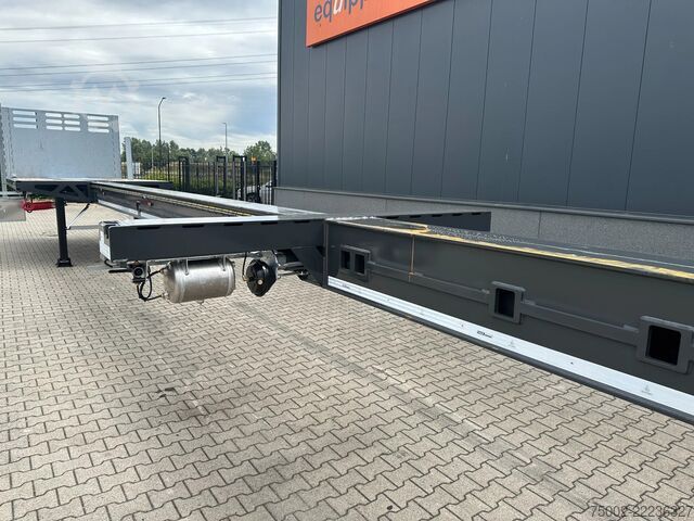 Trailer πλατφόρμας Faymonville MAX210-Z-3AA-13.60-22.5-2.54 / 2X EXTENDABLE UP...