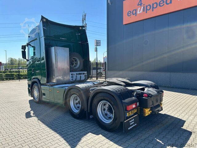 重负 Scania S500 S500 6x4 RETARDER / ontheffing 78 ton / NL...