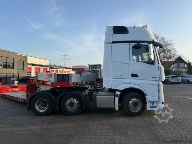 低平台半挂车 KÄSSBOHRER SLL 2/2H 2-Achs Tiefbett Hydraulische Lenkung