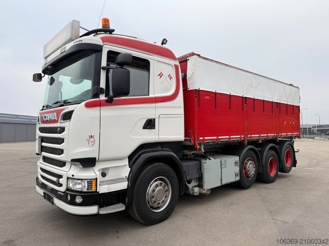 Autocarro ribaltabile SCANIA R520 8x2/4 Euro 6 Tipper med EcoTop