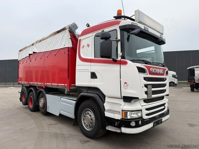 Autocarro ribaltabile SCANIA R520 8x2/4 Euro 6 Tipper med EcoTop