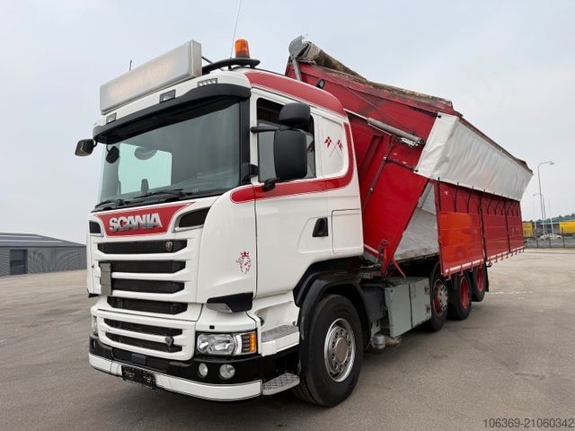 Autocarro ribaltabile SCANIA R520 8x2/4 Euro 6 Tipper med EcoTop