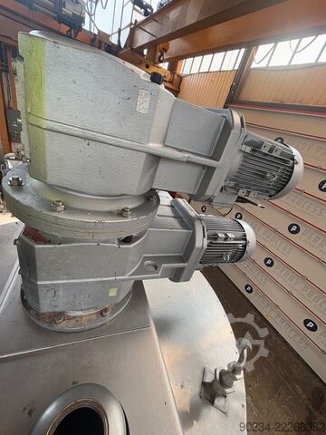 Tangki proses stainless steel Winkworth PV3000 bekas, kapasitas 3.000 liter WINKWORTH PV3000