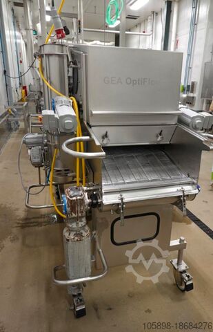 GEA forstøver til belægningslinje GEA OptiFlour OPF II 600