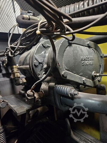 Vidali kompresör 37 kW 6,1 m³/dak KAESER BS61 37kw 6,1m3/min 7,5bar. 