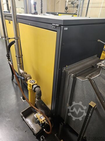 Vidali kompresör 37 kW 6,1 m³/dak KAESER BS61 37kw 6,1m3/min 7,5bar. 