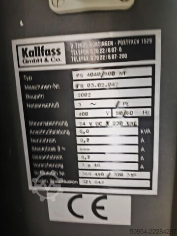 Zmršťovacie zariadenie KALLFASS 